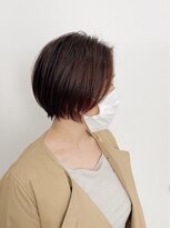 エルエスヘアー(LS HAIR)&nbsp;@hirose.r_hair 廣瀬竜也★丸みショート 段少なめ★