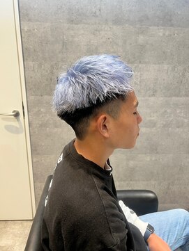 アンダーバーホワイト 鳳店(_WHITE) ホワイトブルー