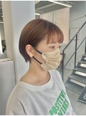 20代30代大人可愛い 小顔コンパクトショート 丸みショート