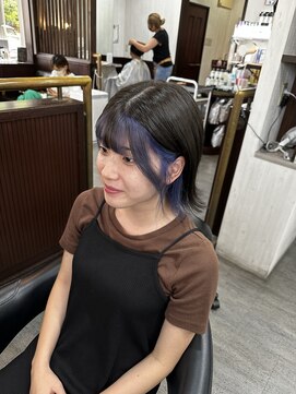 ビビッド ルーア(vivid R) バイオレットフェイスフレーミング