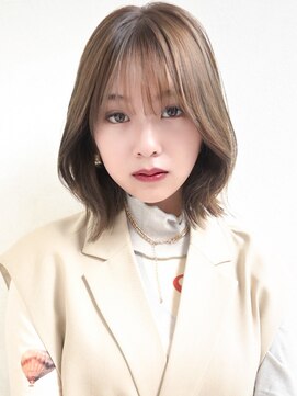 アイニティ(Inity) [Inity]レイヤーボブ×グレベージュ[髪質改善/心斎橋/傷まない]