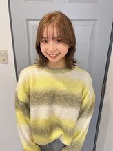 コバルト(Cobalt)&nbsp;20代30代透明感くすみベージュカラーボブ