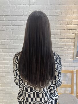 デイジー インデックスヘア 大島店(DAISY index hair) ハイライトカラーグレージュバレイヤージュアッシュカラー