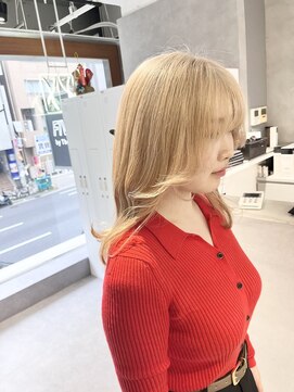 ファイブバイジエクト 堀江(FIVE by The Ect) ブロンドカラー