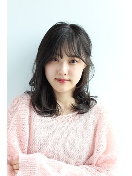 エクリ シセイドウ 麻布十番店(equri×SHISEIDO) ふんわりレイヤースタイル