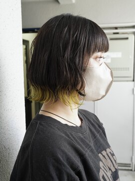 ユウ(Yuu.) 裾カラーボブ