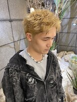 ゼスト フィーノ(ZEST fino) 【三谷】スパイキーショート×金髪◎ブロンド