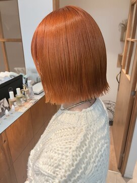 ネオリーブニコ 大井町店(Neolive Nico) ブリ―チカラー カッパーオレンジカラー