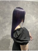 ラベンダーパープル/ハイトーン/ケアブリーチ/寒色カラー