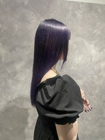 リラス 博多(rilas)&nbsp;ラベンダーパープル/ハイトーン/ケアブリーチ/寒色カラー