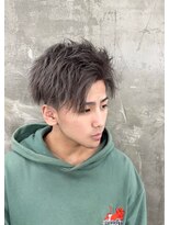 メンズサロン キング 高槻店(Men’s salon K!ng)&nbsp;波巻きツイストスパイラルパーマ/フェザーパーマ/眉毛/メンズ