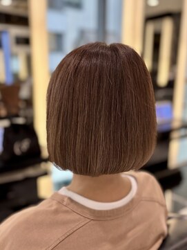 エアー 銀座タワー(AIR) 透明感カラー 白髪ぼかしハイライト