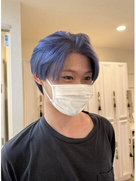トリコ 梅田茶屋町店(trico) ブルーラベンダーカラー