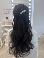 エメティ(Aimerty)&nbsp;ハーフアップ♪