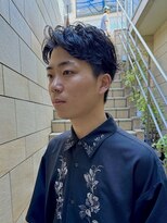 オフ(off)&nbsp;メンズショート×フェザーパーマ