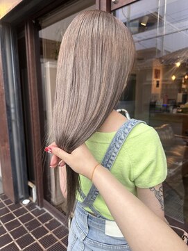 コレット ヘアー 大通(Colette hair) 透明感カラー♪ミルクティーベージュ♪