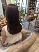 【farfara】ラベンダーブラウン(問屋町テラス)永尾明日香