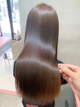 ロンド ルージュ 銀座店(Lond rouge) 暗めカラー/韓国風巻き/レイヤーカット/髪質改善/縮毛矯正/銀座