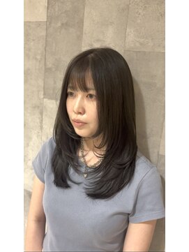 ヘアーデザイン シーベル(HAIR DESIGN SEA BELLE) 【IG:@seabelle_yas】#韓国レイヤー #韓国風レイヤーカット