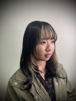 モナン 渋谷(Monan)&nbsp;レイヤーカット+インナーバンクフェイスフレーミングカラー