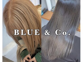 BLUE&Co.　八尾美容室/ブリーチ/カラー/ハイトーン【ブルー】