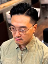 クラシコ(CLASSICO)&nbsp;サイドパート×クラシックフェード｜品格あるジェントルマン