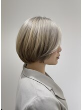 サロウィン 名古屋本山店(SALOWIN)&nbsp;ショート/レディースショート/ショートボブ/ブリーチ/ハイトーン