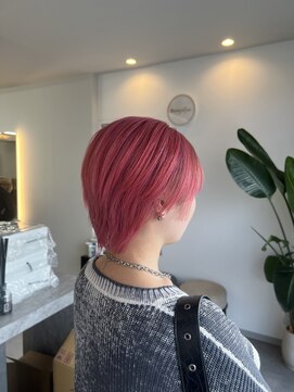 ショートピンク × 川田 那々海　