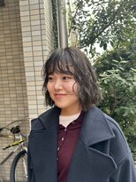 オルセン(OLSEN) ボブ/ボブパーマ/外国人風パーマ/オリーブグレージュ