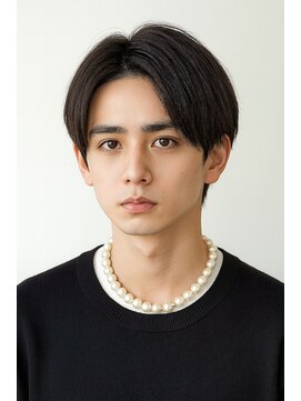 池袋 センターパート メンズ カルマパーマ ニュアンスパーマ