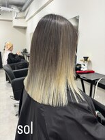 ソル(sol) ハイトーンバレイヤージュ