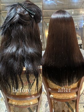 髪質改善と縮毛矯正の専門店 サンティエ(scintiller) 髪質改善/縮毛矯正/美髪/艶髪/弱酸性縮毛矯正/美髪ストレート