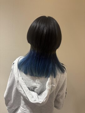 タヤ イオンモール津田沼店(TAYA) 鮮やかブルーロングウルフ