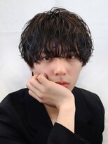 オーシャントーキョー 仙台(OCEAN TOKYO)&nbsp;無造作マッシュシャドウパーマショートツーブロック