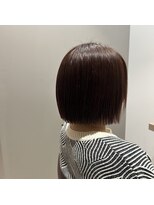 エレノア 錦糸町(Eleanor) 暖色×切りっぱなしボブ