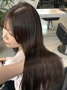 エリンヘア(ELIN hair.) ダークブラウン/天神美容室
