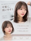 韓国ボブ/縮毛矯正/髪質改善/レイヤーカット/前髪/学割U24/浦和