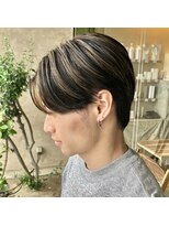 ヘアーメイク アンニコ(hair make an nico) メンズハイライト