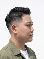 ワンワンオー バーバーショップ 長浜店(@110 BARBER SHOP) サイドパートスタイル