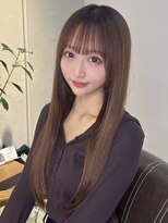 アールサロン 名駅(Rr SALON)&nbsp;赤みを抑えたブラウンヘア/名駅/伏見