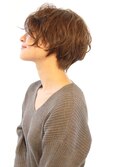 大人かっこいいニュアンスショートスタイル