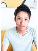 清潔感を残したストリートショート