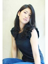 トヌコア ルア 下北沢店(TONUKOA RUA)&nbsp;【TonukoaRua】レイヤーたっぷりのクールな外巻きミディ☆