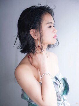 エース (ACE) ACE LA 外ハネ×暗髪グレージュ