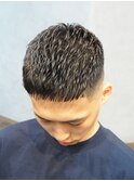 アイロンパーマ　クロップ　濡れパン