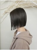 ぱつっとボブ×アディクシーカラー☆