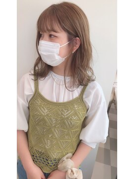 ヘアーポケット リタ(HAIR POCKET ritta) ゆるふわ☆ハイトーンミルクティーベージュ