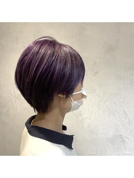 アース 高円寺店(HAIR & MAKE EARTH) パープルショート♪ 《earth_aoyagi0415》