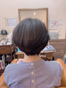 アンジェヘア(Ange-hair) ハンサム過ぎない！優しめショートスタイル