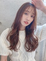 ルービック 梅田茶屋町(Rubik)&nbsp;韓国くびれヘア/透明感オリーブグレージュ